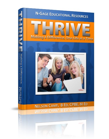 Thrive N-gage educational resources teens drama play counselling teachers educators Nelson Camp dramatherapy at-risk